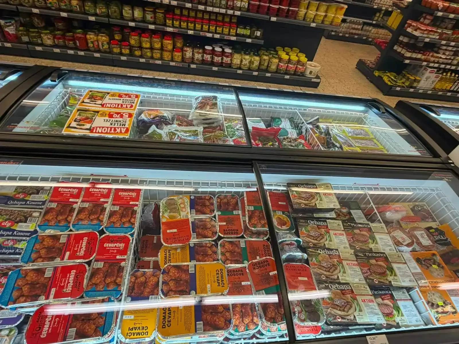 Tiefkühlprodukte